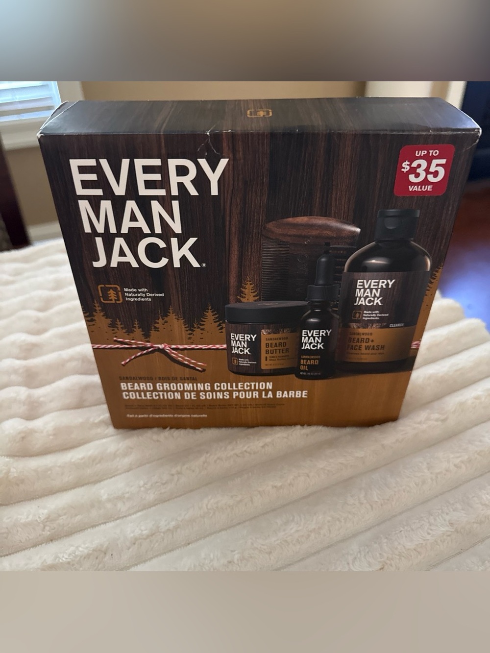 Every Man Jack Sandalwood Beard Grooming Collection - Brown